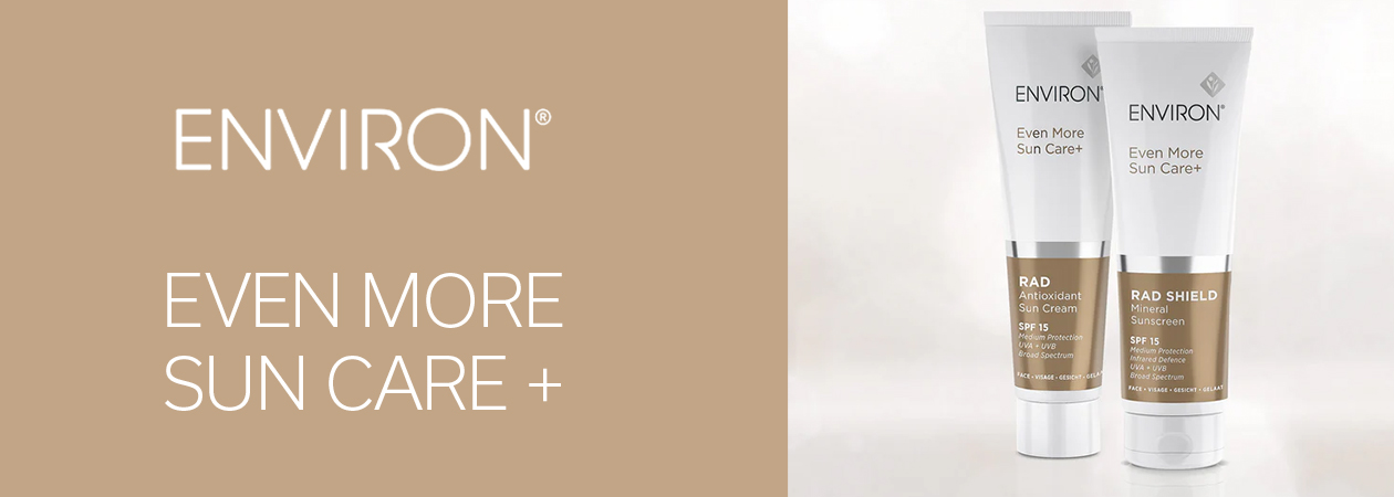 ENVIRON Sun Care – Schutz & Pflege vor, während und nach dem Sonnenbad ENVIRON Sun Care – Schutz & Pflege vor, während und nach dem Sonnenbad