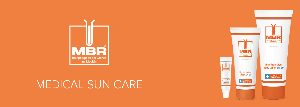 MBR Medical Sun Care - Sonnenschutzpflege mit MBR