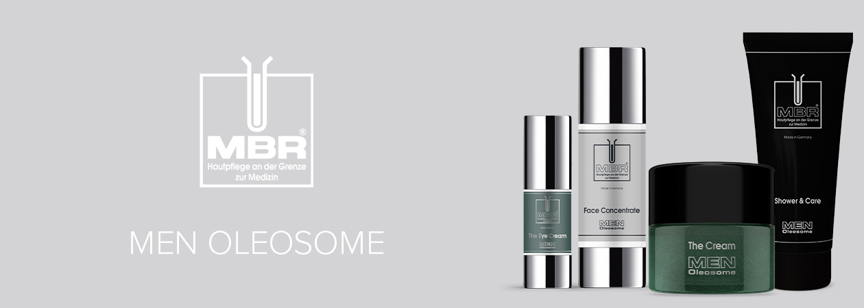 MBR Men Oleosome - Die Pflege für Männerhaut. MBR Men Oleosome - Die Pflege für Männerhaut.
