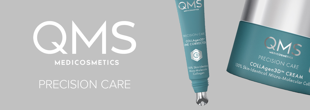 QMS Precision Care - Vegane Anti-Aging-Pflege mit hautidentischem Kollagen