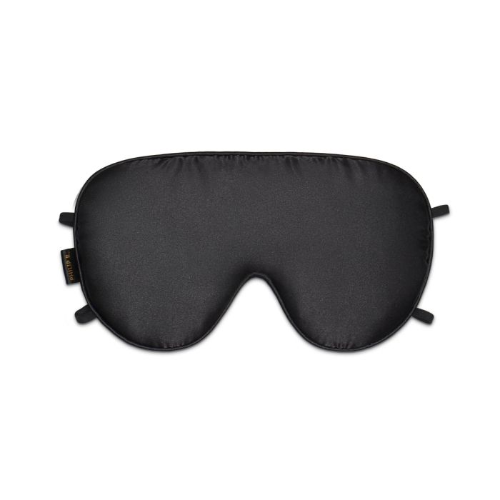 Philip B Silky Smooth Sleep Mask  - Black-1