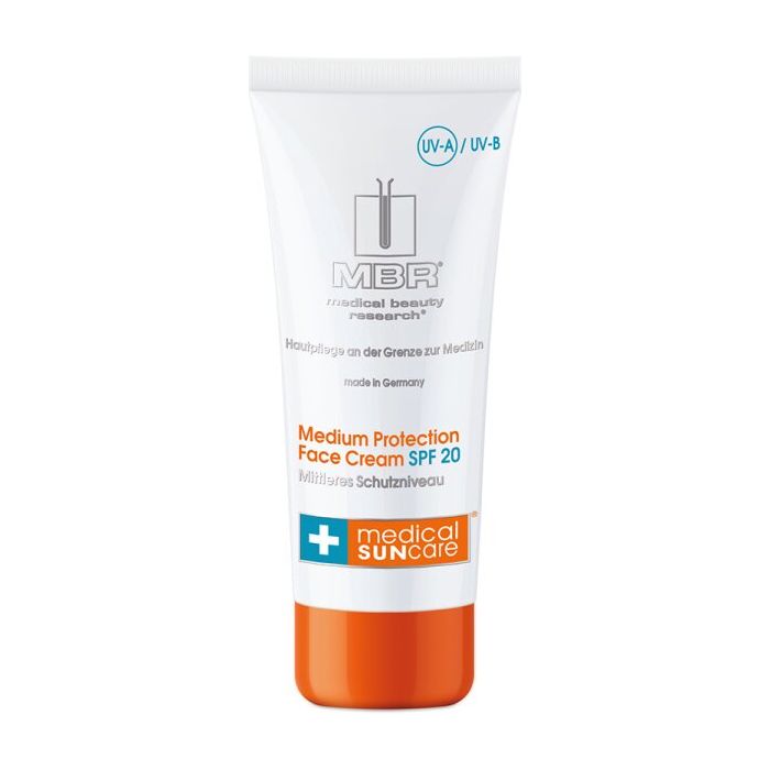 MBR medical suncare Medium Protection Face Cream SPF 20-2