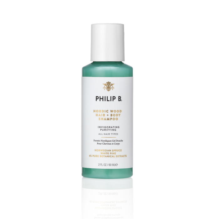 Philip B Nordic Wood Hair & Body Shampoo Travelsize-1