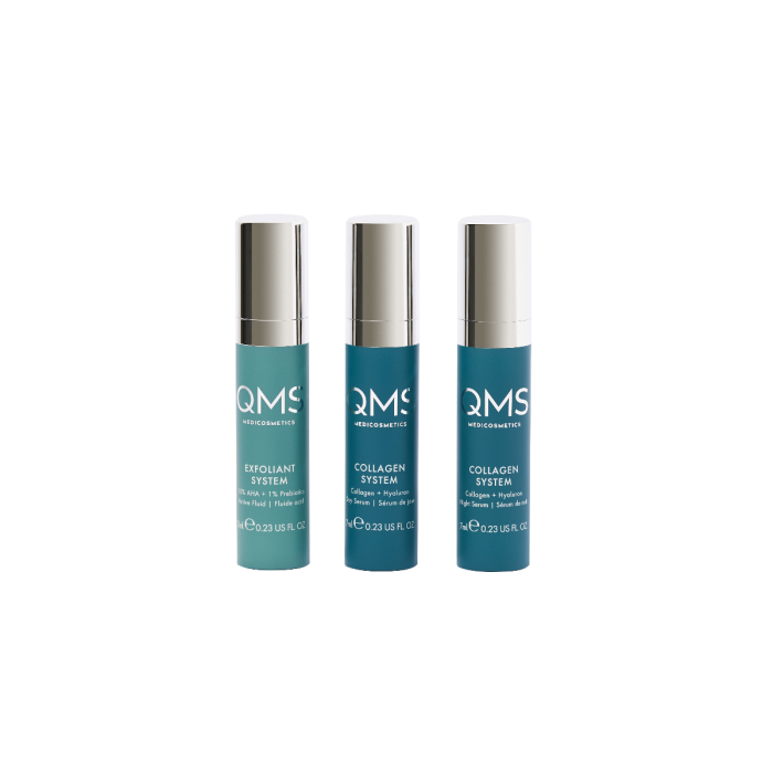 QMS Medicosmetics Core System Collagen + Exfoliant Set Strong Travelsize-1