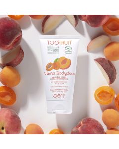 TOOFRUIT Reichhaltige K&ouml;rpercreme Pfirsich-Aprikose