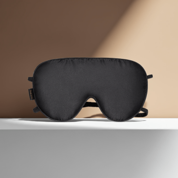 Silky Smooth Sleep Mask  - Black